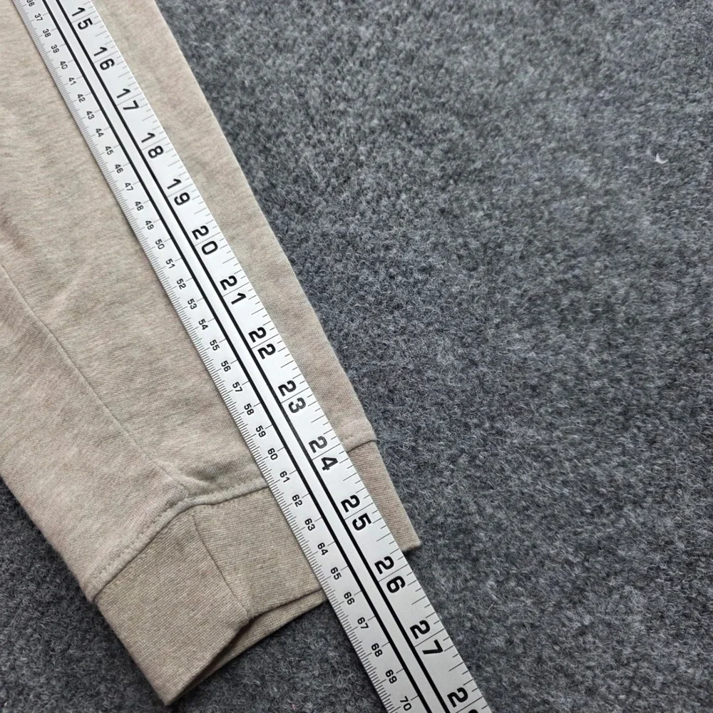 johnnie-O Quarter Zip Pullover Sweater XL Tan Beige‎ Lyocell Blend Mens Golf Top